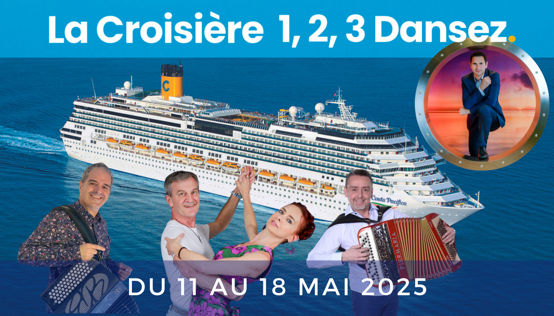 Banniere croisiere 1 2 3 dansez