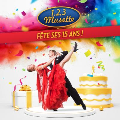 CD 1,2,3 Musette fête ses 15 ans