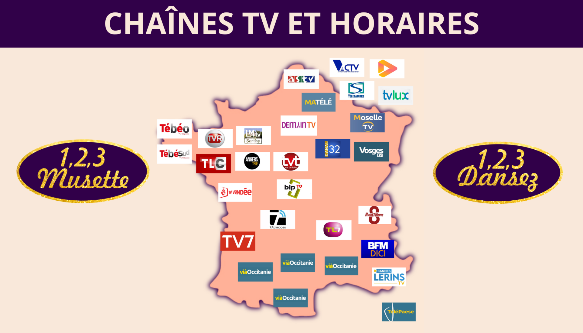 Chaines tv et horaires